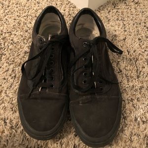Black Old School Vans